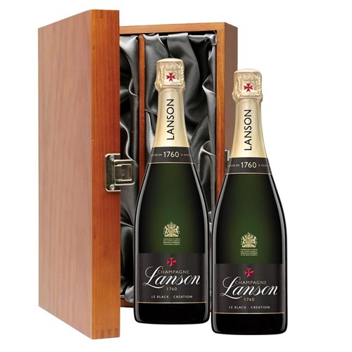Lanson Le Black Creation Brut Champagne 75cl Double Luxury Gift Boxed Champagne